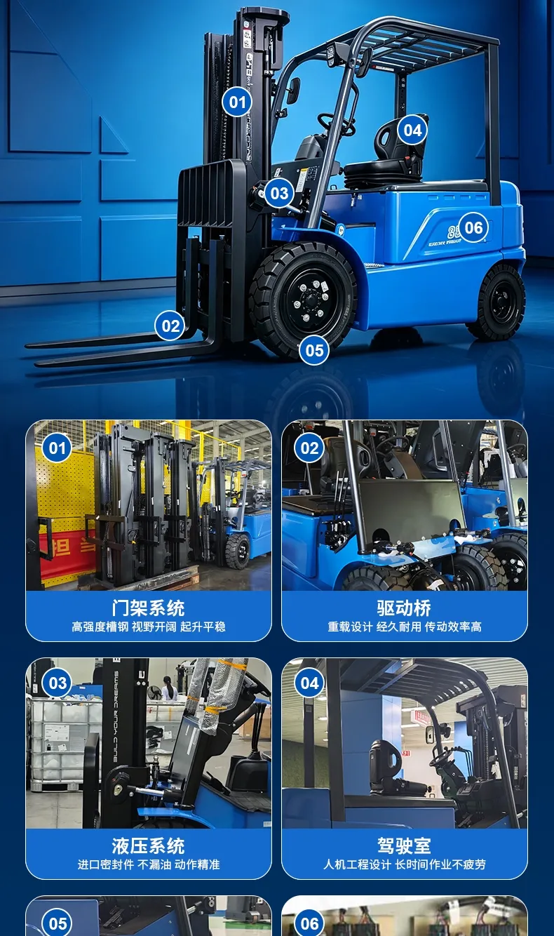 比亚迪5吨电动叉车(图5)